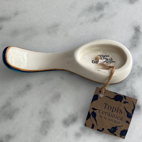 HANDMADE CERAMIC SPOON REST - Picture 4 of 4